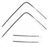 42430F 1969-70 Ford Mustang; Rear Window Molding Set; Fastback; 4 Piece Set - image 2