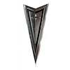 4412789 1964-65 Pontiac Lemans, GTO, Trunk Lid Emblem, Arrow Head Logo - image 1