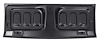 45700C 1969-70 Ford Mustang; Fastback; Trap Door Panel; Behind Rear Seat; Steel - image 1