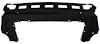 46506A Rear Seat Brace Trunk Divider Panel 1967-68 Mustang Fastback; EDP Coated - image 1