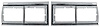 4757401 Headlamp Bezel 1979 Chevrolet Caprice; Pair - image 1