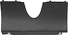 478995 Lower Steering Column Cover 1970-81 Pontiac Firebird; without AC; Black - image 1