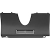Lower Steering Column Cover w/A/C Vent for 1970-1981 Pontiac Firebird [Black] - image 1