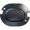 4808179 Oval Floor Pan Metal Plug for 1961-1969 GM Models - image 1
