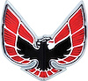 481543 Front Bumper Nose Panel Bird Emblem 1970-71 Firebird - image 1
