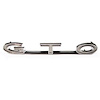482859 1971 Pontiac GTO, Grill Nameplate Emblem - image 1
