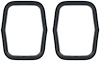 4861854 Tail Lamp Housing Gaskets 1962-64 Chevy II/Nova Tail Lamp Housing to Body Gaskets; Pair - image 1