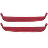 500002 1968-69 F-Body Door Panel; Loop Carpet; Red - image 1