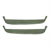 1969 F-Body OER Deluxe Inner Door Panel Loop Carpet Dark Olive Green - image 1