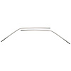 51726D  Roof Rail Moldings 1969-70 Mustang Fastback - image 1