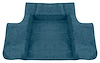 52084508 Molded Trunk Carpet 1962-67 Chevy II, Nova; Loop; Medium Blue; Superior OER® - image 1