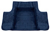 52084566 1962-67 Chevrolet Chevy II Nova, All Body Styles, Molded Trunk Area Carpet; Kit,; Loop, Midnight Blue - image 1