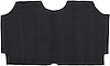 52087101 1-Piece Loop Trunk Carpet 1966-67 Impala/Full Size Hardtop Black - image 1