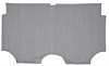 1966-67 FULLSIZE HARDTOP OER SUPERIOR LOOP TRUNK CARPET LIGHT GRAY - image 1