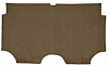 1966-67 FULLSIZE HARDTOP OER SUPERIOR LOOP TRUNK CARPET BROWN - image 1