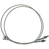 52806A 1964-65 Mustang Convertible Top Side Cables - Early 1965 (Stud Type) - image 1