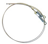 52806B 1965-68 Mustang Convertible Top Side Cables - Late 1965 (Spring Type) - image 1