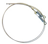 52806C 1969-70 Mustang/Cougar Convertible Top Side Cables - image 1