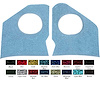 5310712 Kick Panel Carpet 1964 Impala/Full Size Without A/C Dark Blue - image 1