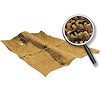1959-60 FULLSIZE 4 DOOR HARDTOP/SEDAN OER TUXEDO LOOP CARPET GOLD/BLACK - image 1