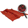 53117195 1959-60 Fullsize Convertible Tuxedo; Loop Carpet; Red/Black - image 1