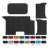 53121208 4-Piece Loop Trunk Carpet Set 1961-64 Impala Convertible Medium Blue - image 1