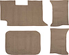 53121265 4-Piece Loop Trunk Carpet Set 1961-64 Impala Convertible Fawn - image 1