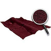 1974-76 FULLSIZE OER CUTPILE CARPET MAROON - image 1