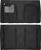 1970-75 Corvette Coupe OER Loop Carpet Black - image 1