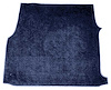 53700512 Cargo Area Carpet 1962-67 Chevy II, Nova; Station Wagon; Dark Blue - image 1