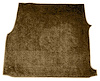53700517 Cargo Area Carpet 1962-67 Chevy II, Nova; Station Wagon; Light Saddle - image 1