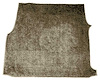 53700544 Cargo Area Carpet 1962-67 Chevy II, Nova; Station Wagon; Fawn/Sandalwood - image 1