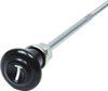 559700TB 1955-59 Chevrolet/GMC Truck; Throttle Cable; With Black Knob - image 2