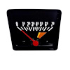 5657302 1971-74 Chevrolet Nova, In Dash Tachometer, 5500 Redline, 7000 RPM, White Numbers - image 1