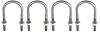 5705BR4 Rear Leaf Spring U-Bolt Set for 1967-73 Ford Mustang - image 1