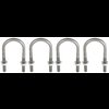 5705BR4 Rear Leaf Spring U-Bolt Set for 1967-73 Ford Mustang - image 2