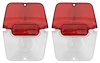 5953465B Tail Lamp Lenses for 1962-64 Chevy II / Nova - image 1