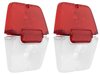 5953465B Tail Lamp Lenses for 1962-64 Chevy II / Nova - image 2