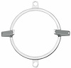 5953655 Tail Lamp and Back-Up Lens Bezel 1962 Impala; Chrome - image 1