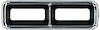Tail Lamp Bezel 1968 Chevy Camaro, Left/Driver Side - image 1