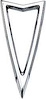 5960475 Rear Side Marker Bezels 1968 Firebird; Pair - image 1