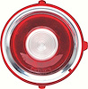 5963055 Back-Up Lamp Lens 1970-71 Chevrolet Camaro Base, SS, Z28; Except RS Models; LH Driver Side - image 1