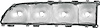 5968978 Tail Light Housing 1974-78 Pontiac Firebird; RH Passenger Side - image 1