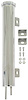 60721 Radiator Overflow Tank-; Stainless Steel; Universal; 2" x 13"