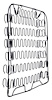61310J Front Bucket Seat Back Spring Assembly 1964-68 Ford Mustang; 1967 Mercury Cougar; RH Or LH - image 1