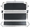 61390A Rear Fold Down Seat Assembly 1965-66 Mustang; Fastback; with Molding - image 1