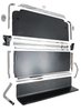 61390A Rear Fold Down Seat Assembly 1965-66 Mustang; Fastback; with Molding - image 2