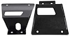 613A96B Seat Latch Cover 1967-68 Mustang Fastback; with Fold Down Rear Seat - image 1
