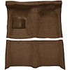 620X63A1 1963-65 Falcon/Comet 2 Door Hardtop Molded Loop Carpet; Dark Saddle - image 1