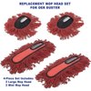 62440 Replacement Mop Head Set, For 62441 Large & 62443 Mini Car Duster, 4-Pieces - image 2